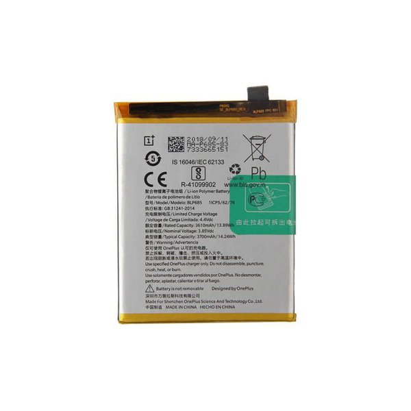BATERIJA ORIGINAL ZA ONEPLUS 6, BLP657 BULK